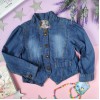 Куртка джинс для дівчинки - 6005 - 28120