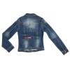 Куртка джинс для дівчинки - 17030 - 29113