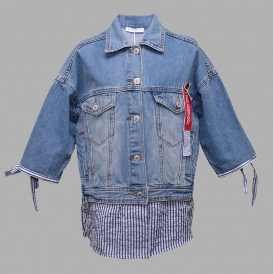 Куртка джинс для дівчинки - XL702472 - 29947
