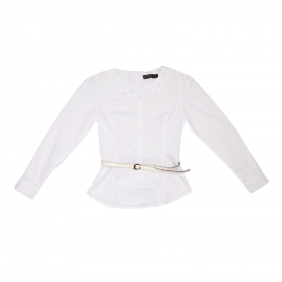 Блуза с длинным рукавом для девочки - 1734 - 30663