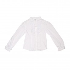 Блуза з довгим рукавом для дівчинки - 444/1-1