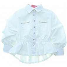 Блуза с длинным рукавом для девочки - 781463-1