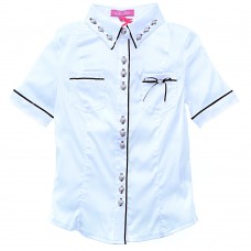 Блуза з коротким рукавом для дівчинки - 781692
