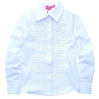 Блуза для дівчинки з довгим рукавом - 781737