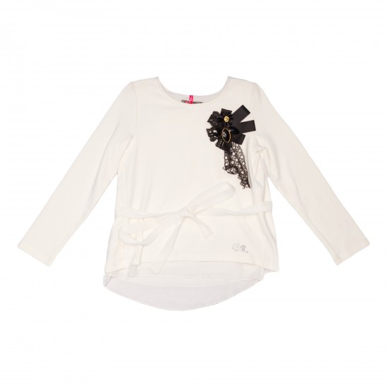 Блуза для девочки с длинным рукавом - 561302 - 30794