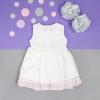 Комплект Платье и жилетка для девочки - Pan230829 - 30938