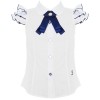 Блуза с коротким рукавом для девочки - CXFG8677SH - 31565