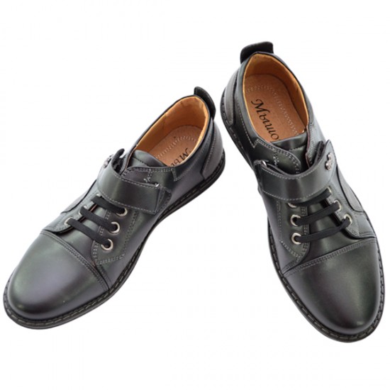 Туфли школьные для мальчика - YJ510 - 32087