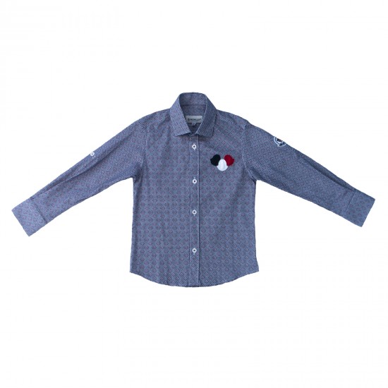 Рубашка школьная для мальчика - Moncler - 32225