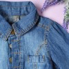 Куртка джинс для дівчинки - 6004 - 32755