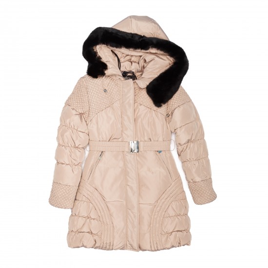 Пальто зимове для дівчинки - A13625 - 33255