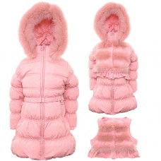 Пальто зимове для дівчинки - 3384
