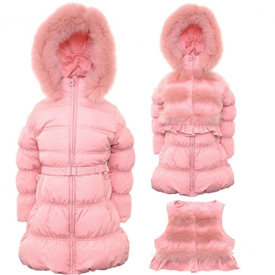 Пальто зимове для дівчинки - 3384 - 33260