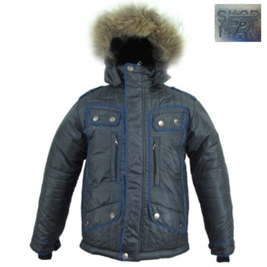 Куртка зимняя для мальчика - K-2778 - 33346