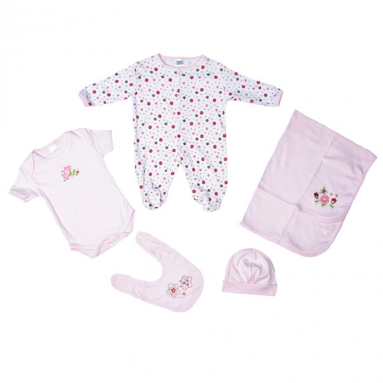 Комплект для новорожденного для девочки - PSK-2828a - 35139