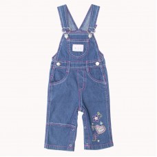 Полукомбинезон джинс для девочки - DOL50344