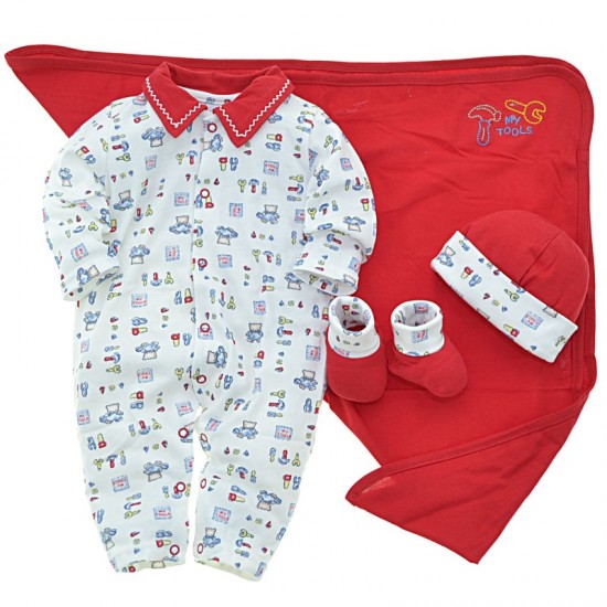 Комплект для новонародженого для хлопчика - PA170496 - 35906