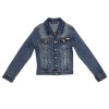 Куртка джинс для дівчинки - 81839 - 35941
