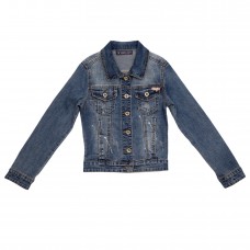 Куртка джинс для дівчинки - 81839