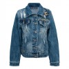 Куртка джинс для дівчинки - 86908 - 35944