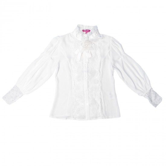 Блуза з довгим рукавом для дівчинки - 783129 - 37465