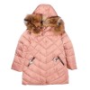 Пальто зимнее для девочки - B-531 - 38076