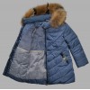 Пальто зимнее для девочки - B-531 - 38077