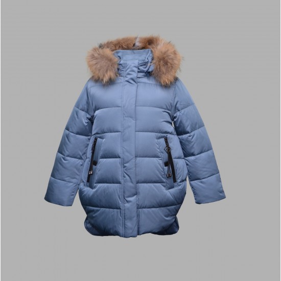 Пальто зимове для дівчинки - B-3331 - 38078