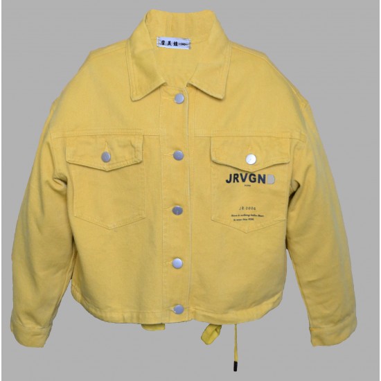 Куртка джинс для девочки - 3187 - 38557