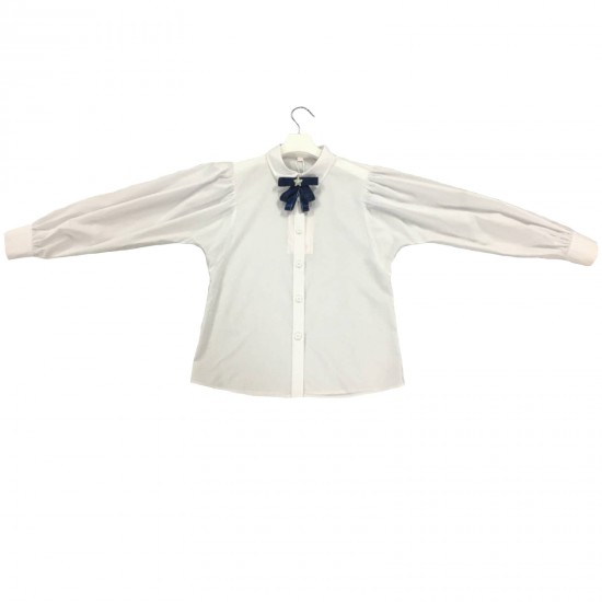 Блуза з довгим рукавом для дівчинки - B75180 - 39428