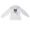 Блуза з довгим рукавом для дівчинки - B75059 - 39429