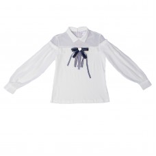 Блуза з довгим рукавом для дівчинки - B75059