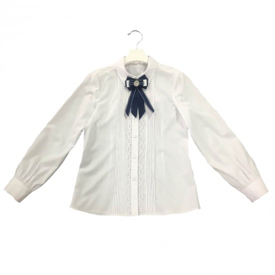 Блуза с длинным рукавом для девочки - B75188 - 39431