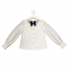 Блуза з довгим рукавом для дівчинки - B75337