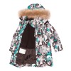 Пальто зимнее для девочки - M6138 - 39541