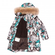 Пальто зимнее для девочки - M6138