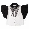Блуза з коротким рукавом для дівчинки - V231 - 39774