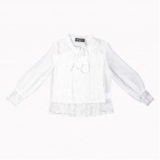 Блуза с длинным рукавом для девочки - V226
