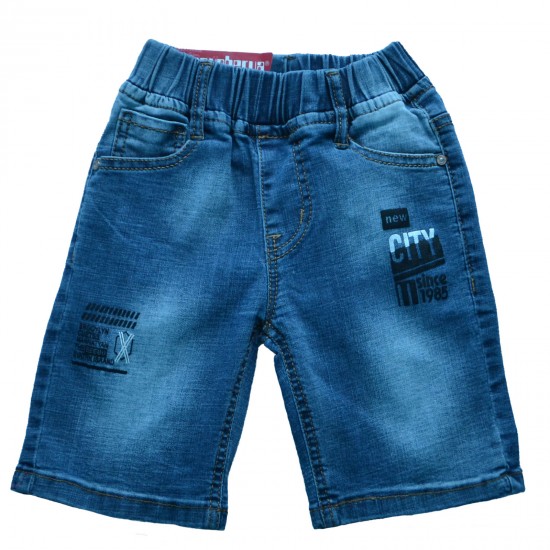 Шорты джинс для мальчика - 2101 - 39808
