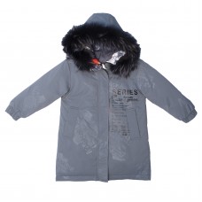 Куртка зимова двостороння для хлопчика - 8878