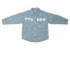 Рубашка для мальчика с худи - 8811 - 40641